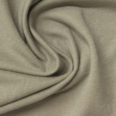Viscose Nylon Piqué Knit Fabric, 170 gsm, 166 cm — Khaki