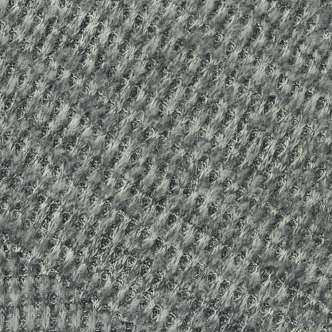 Heather Grey Marl Waffle Knit, Polyester