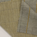 Black Plaid Jacquard, Polyester — photo 2