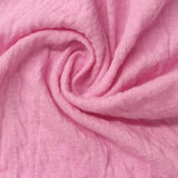 Pink Openwork-Diamond Jersey Knit, Cotton — photo 2