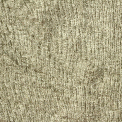 Light Beige Marl French Terry, Viscose-Poly, 280 gsm