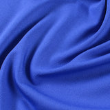 Polyester Stretch ITY Knit Fabric, 200 gsm, 160 cm — Blue — photo 2