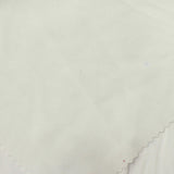 Polyester Stretch Interlock Knit Fabric, 195 gsm — White — photo 2
