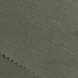 Linen Cotton Stretch Woven Fabric, 218 gsm — Green — photo 2