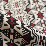 Black Geometric Jacquard, Polyester — photo 2