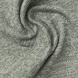 Heathered Grey Marl Interlock Knit, Polyester — photo 2