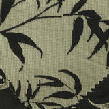 Black Leaves Jacquard, Polyester — photo 2