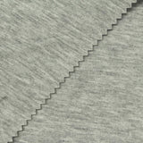 Light Grey Heathered-Marl Scuba Knit, Poly-Viscose — photo 2