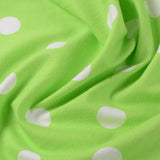 White Dots Jersey Knit, Cotton — photo 2