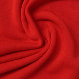Viscose Polyester French Terry Fabric, 280 gsm, 170 cm — Red — photo 2