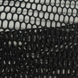 100% Polyester Mesh Fabric, 240 gsm, 150 cm — Black — photo 2