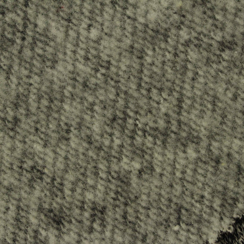 Black Marl French Terry, Cotton-Poly, 240 gsm, 168 cm