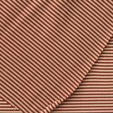 Red Horizontal-Stripe Jersey Knit, Polyester — photo 2