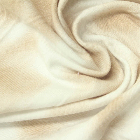 Beige Abstract Jersey Knit, Cotton