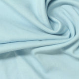 Viscose Nylon Stretch Ponte Knit Fabric, 310 gsm, 160 cm — Blue — photo 2
