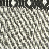 Black Geometric Jacquard, Viscose-Poly — photo 2