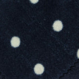 White Dots Interlock Knit, Polyester — photo 2