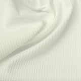 Polyester Stretch Waffle Knit Fabric, 155 gsm, 175 cm — Beige — photo 2