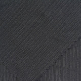 Light Grey Vertical-Pinstripe Rib Knit, Polyester — photo 2