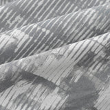 Grey Abstract Knit, Cotton-Poly — photo 2