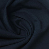 Polyester Cotton Jersey Knit Fabric, 180 gsm, 160 cm — Navy — photo 2