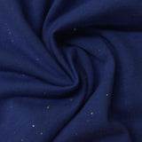 Cotton Polyester Jersey Knit Fabric, 172 gsm, 150 cm — Navy — photo 2