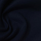 Brushed Cotton Polyester French Terry Fabric, 260 gsm, 170 cm — Navy — photo 2