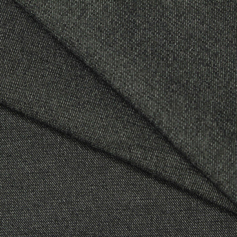 Dark Grey Marl Bengaline, Viscose-Nylon, 260 gsm