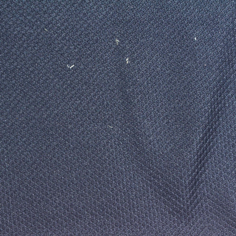 100% Polyester Interlock Knit Fabric, 200 gsm, 170 cm — Navy