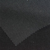 Polyester Stretch Chenille Fabric, 440 gsm, 155 cm — Black — photo 2