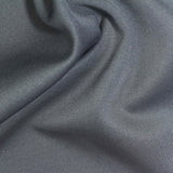 Polyester Viscose Stretch Scuba Knit Fabric, 280 gsm, 165 cm — Grey — photo 2