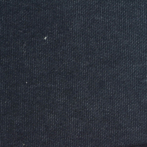 Dark Blue Marl Interlock Knit, Poly-Viscose, 220 gsm
