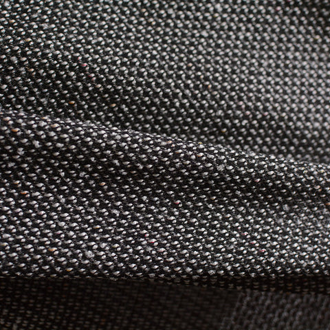 Black Marl Chunky Knit, Acrylic-Poly, 257 gsm