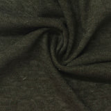 Dark Green Marl Jersey Knit, Cotton-Poly — photo 2