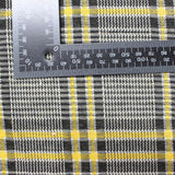 Black Plaid Jacquard, Poly-Viscose — photo 2