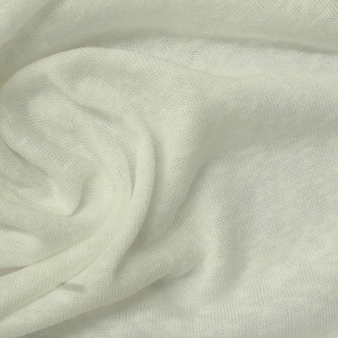 Light Grey Marl Knit, Poly-Cotton, 190 gsm