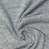Light Blue Marl Chunky Knit, Viscose-Poly — photo 2