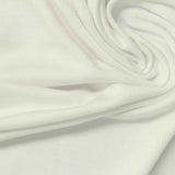 Viscose Stretch Jersey Knit Fabric, 233 gsm, 160 cm — White — photo 2