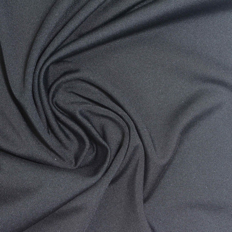Polyester Stretch Jersey Knit Fabric, 230 gsm, 165 cm — Navy