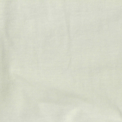 100% Cotton Jersey Knit Fabric, 160 gsm, 175 cm — White