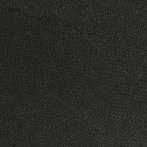 Acetate Polyester Interlock Knit Fabric, 180 gsm, 155 cm — Black