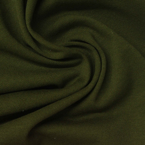 100% Cotton Jersey Knit Fabric, 205 gsm, 170 cm — Green