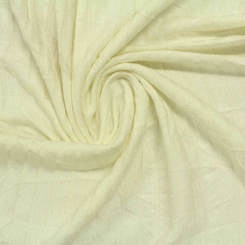 Viscose Stretch Rib Knit Fabric, 174 gsm — Beige
