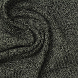 Dark Grey Marl Rib Knit, Viscose-Poly — photo 2