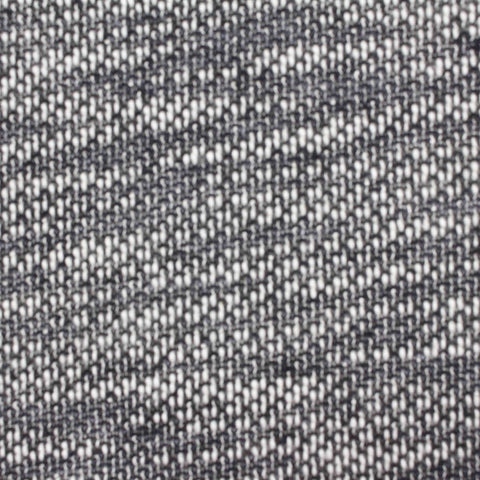 Black Marl Chunky Knit, Poly-Cotton, 215 gsm