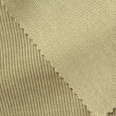 Polyester Stretch Knit Fabric, 320 gsm, 185 cm — Khaki, ref EF-249300