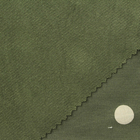 White Polka-Dot French Terry