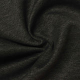Dark Grey Heathered-Marl Scuba Knit, Polyester — photo 2