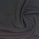 Black Textured ITY Knit, Polyester — photo 2