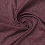 Burgundy Marl Ponte Knit, Poly-Viscose — photo 2